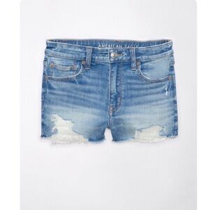 NWOT - American Eagle Outfitters Distressed Light Blue Jean Shorts